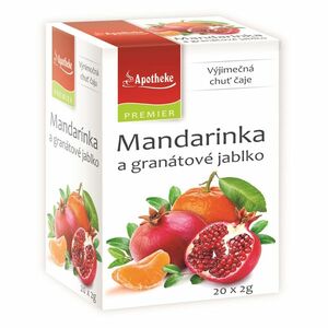 APOTHEKE Mandarinka + granátové jablko čaj 20x2 g obraz