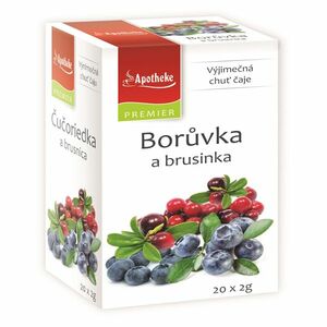 APOTHEKE Borůvka a brusinka 20 sáčků obraz