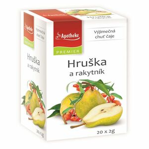 APOTHEKE Hruška a rakytník čaj 20 sáčků obraz