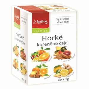 APOTHEKE Horké kořeněné čaje 4v1 20x2 g obraz