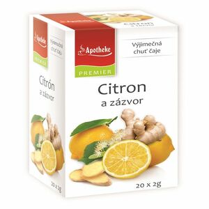 APOTHEKE Citron + zázvor s lípou 20x2 g obraz