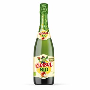 KIDIBUL Dětský šumivý nápoj jablko BIO 750 ml obraz