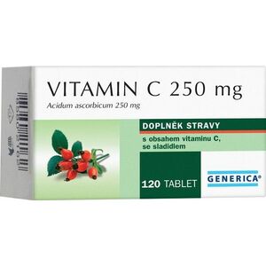 GENERICA Vitamin C 250 mg 120 tablet obraz