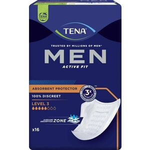 TENA Men Absorbent protector Level 3 Super Inkontinenční vložky 16 ks obraz