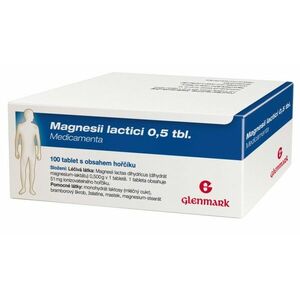 GLENMARK Magnesii Lactici 0.5g 100 tablet 100 ks obraz