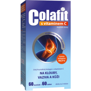 COLAFIT s Vitamínem C 60 tablet + 60 kostek obraz