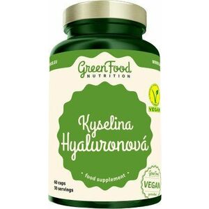 GREENFOOD NUTRITION Kyselina Hyaluronová 60 kapslí obraz