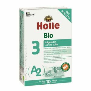 HOLLE Bio – A2 pokračovací mléko 3. od 10. měsíce věku 400 g obraz