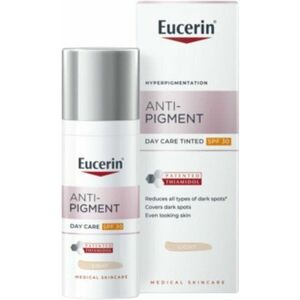 EUCERIN ANTI-PIGMENT Denní krém SPF 30 - tónovaný (světlý) 50 ml obraz