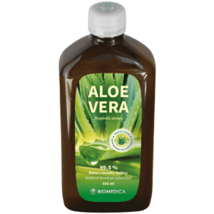 BIOMEDICA Aloe vera přírodní šťáva 99.5% 500 ml obraz