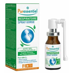 PURESSENTIEL Sprej proti bolesti v krku 15 ml obraz