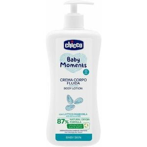 CHICCO Mléko tělové s dávkovačem Baby Moments 87 % přírodních složek 500 ml obraz