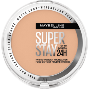 MAYBELLINE NEW YORK SuperStay 24H Hybrid Powder-Foundation 40 make-up v pudru, 9 g obraz