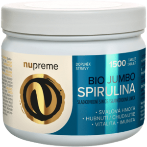 Nupreme Spirulina Jumbo 1500 tablet BIO obraz