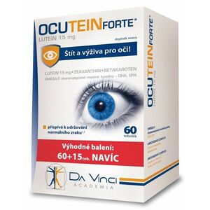 OCUTEIN FORTE Lutein 15 mg Da Vinci Academia 75 tobolek obraz