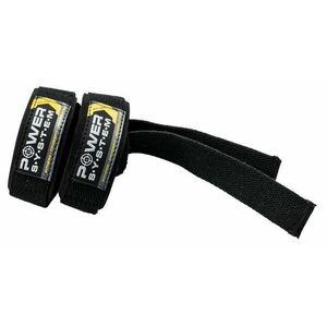 POWER SYSTEM trhačky na posilování LIFTING POWER STRAPS BLACK/YELLOW One Size 2 ks obraz