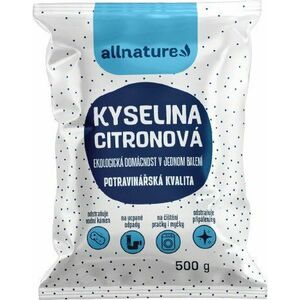 ALLNATURE Kyselina citronová 500 g obraz