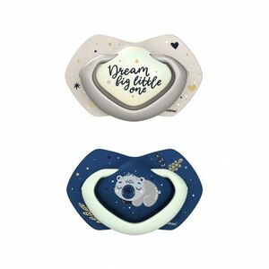 Canpol babies Set symetrických silikonových dudlíků Light touch Sleepy Koala 2 ks obraz