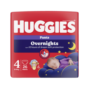 HUGGIES® Overnights Pants 4, 26 ks obraz