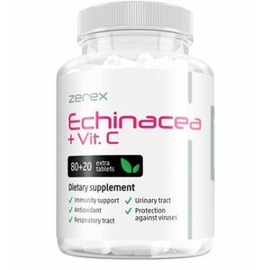 ZEREX Echinacea + Vitamín C - ochrana před viry a bakteriemi 100 kapslí obraz