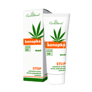 CANNADERM Konopka mast pro suchou pokožku 75 g obraz