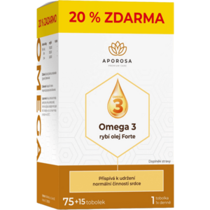 APOROSA Omega 3 rybí olej Forte 700 mg 90 tobolek obraz