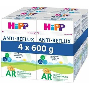 HIPP Anti-Reflux Speciální kojenecká výživa 4 x 600 g obraz