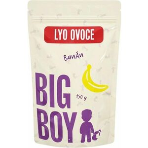 BIG BOY Banán plátky lyofilizované Eko varianta 150 g obraz