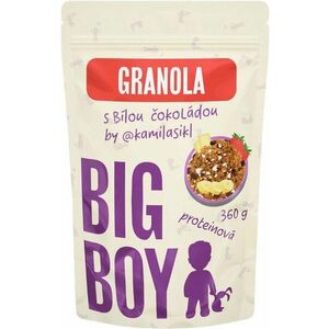 BIG BOY Proteinová granola s bílou čokoládou by @kamilasikl Eko varianta 360 g obraz