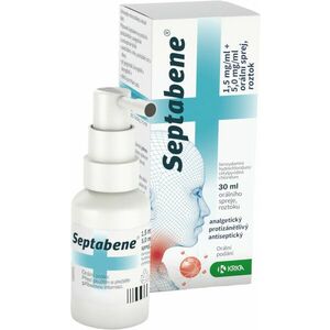 SEPTABENE® 1, 5 mg/ml+5 mg/ml orální sprej 30 ml obraz