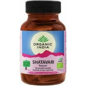 ORGANIC INDIA Šatavari bio 60 kapslí obraz