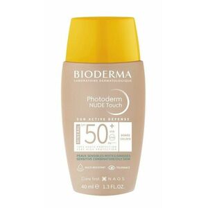 BIODERMA Photoderm Nude Touch Mineral tónovaný fluid pro smíšenou až mastnou pleť SPF50+ tmavý 40 ml obraz