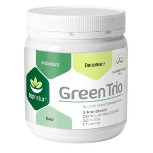 TOPNATUR Green Trio Chlorella+Spirulina+Zelený ječmen 540 tablet obraz