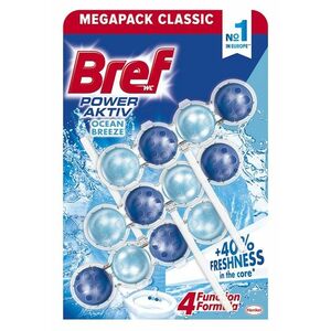 BREF WC blok Power Aktiv Ocean 3 x 50 g obraz