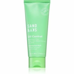 Sand & Sky Oil Control Clearing Face Mask normalizující hloubkově čisticí maska pro mastnou a problematickou pleť 100 g obraz