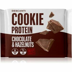 Descanti Protein Cookie proteinová sušenka příchuť Chocolate & Hazelnuts 70 g obraz