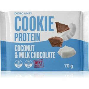 Descanti Protein Cookie proteinová sušenka příchuť Milk Chocolate & Coconut 70 g obraz