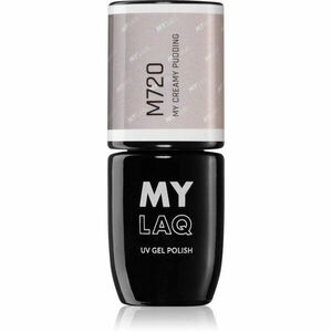 MYLAQ UV Gel Polish gelový lak na nehty odstín My Creamy Pudding 5 ml obraz