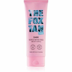 The Fox Tan Dark Tropical hydratační samoopalovací krém 200 ml obraz