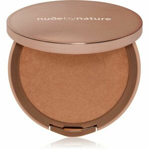 Nude by Nature Flawless Pressed Powder Foundation kompaktní pudrový make-up odstín N6 Olive 10 g obraz