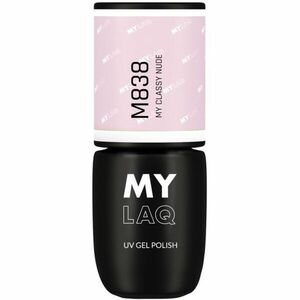 MYLAQ UV Gel Polish gelový lak na nehty odstín My classy Nude 5 ml obraz