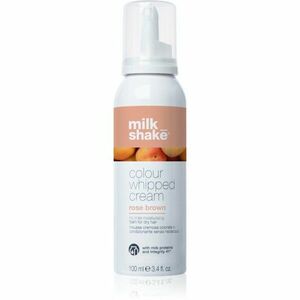 Milk Shake Colour Whipped Cream tónovací pěna pro všechny typy vlasů Rose brown 100 ml obraz