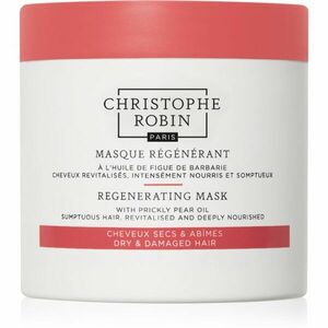 Christophe Robin Regenerating Mask with Prickly Pear Oil regenerační maska pro suché, poškozené a chemicky ošetřené vlasy 250 ml obraz