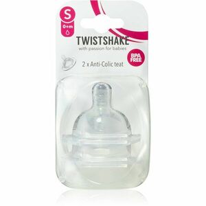 Twistshake Anti-Colic Teat savička na láhev Small 0m+ 2 ks obraz