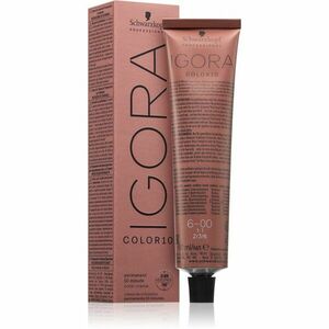 Schwarzkopf Professional IGORA Color 10 permanentní barva na vlasy odstín 6-00 Dark Blonde Natural Extra 60 ml obraz