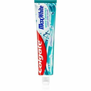 Colgate Max White White Crystals bělicí zubní pasta s fluoridem Crystal Mint 125 ml obraz