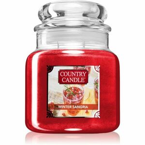 Country Candle Winter Sangria vonná svíčka 453, 6 g obraz