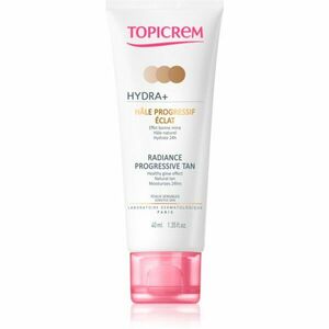 Topicrem UH FACE HYDRA+ Radiance Progressive Tan rozjasňující tónovací krém 40 ml obraz