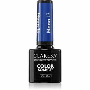 Claresa SoakOff UV/LED Color Neon gelový lak na nehty odstín 13 5 g obraz