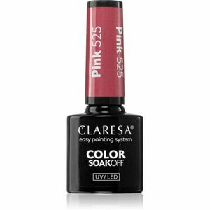 Claresa SoakOff UV/LED Color Savanna Vibes gelový lak na nehty odstín Pink 525 5 g obraz